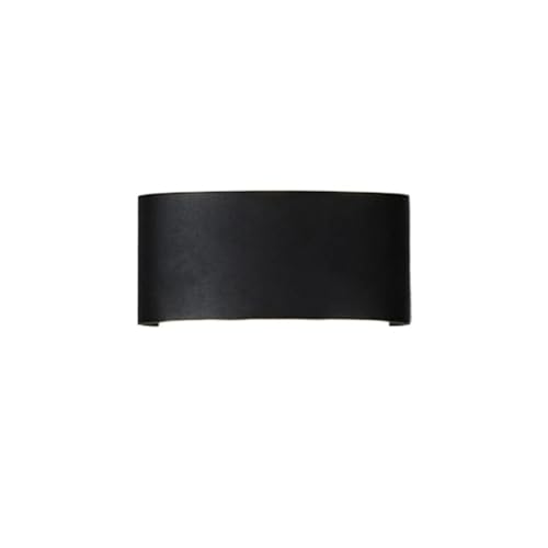 Aplique de pared LED exterior interior negro de 2W estanco IP66 e iluminación pasillo 2