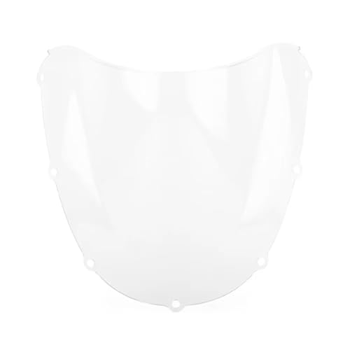 Bulle CBR954RR transparente double galbe pour déviation du vent