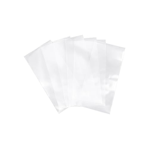 YOLCAR 100 Pack Clear Paper Money Holders, Dollar Bill Sleeves, Currency Collection Sleeves Protector Bag, 6.8x3.2 Inches - Thumbnail 3
