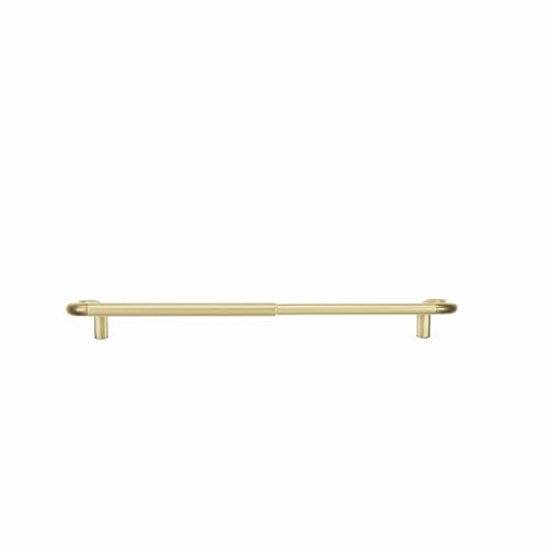 Umbra Twilight Curtain Rod Set – Wrap Around Design Ideal for Blackout or Room Darkening Panels, 28 to 48 Inches, Gold