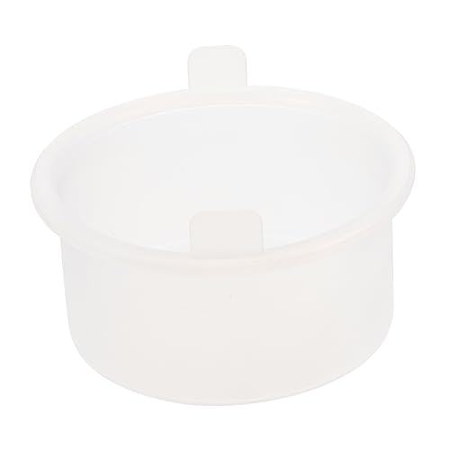 Ipetboom 1pc Silicone Wax Melting Bowl Heat-resistant Accessory for Wax Heater for Hair Removal and Candle Melting Suitable for Home and Beauty Salon Use