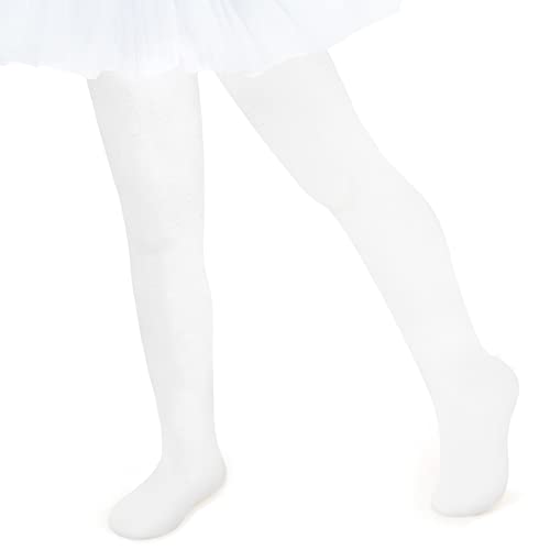 qikqik Toddler Tights for Girls Ultra-Soft Ballet Dance Tights for Girls Stockings Toddler Halloween Socks Baby Stockings