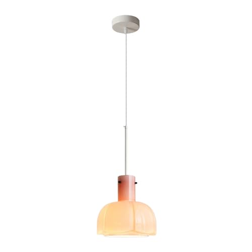 Lustre suspension LED verre robuste anti-éblouissement chambre