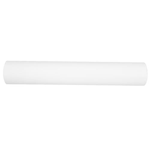 DIYEAH Roll White Paper Roll Thick Sturdy Bulletin Board Paper for Crafting Wrapping and Decorating Versatile Wax Uncoated Newsprint for Dining Table Covering and More