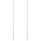 ULTECHNOVO Stirring Rod 7.67 Inch PTFE Coated Stainless Steel Stir Bar for Laboratory Mixing and Blending Heat Resistant Non-Stick Manual Stirrer for Lab and Industrial Use