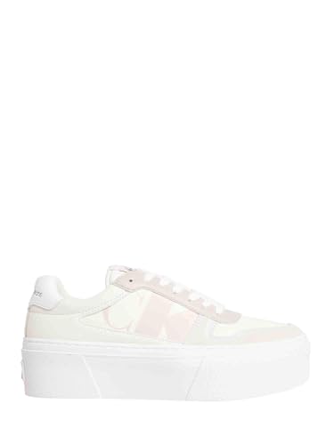 Baskets Cupsole Flatform Mix Lth confortables avec semelle épaisse