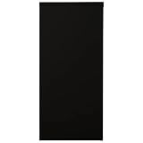 Goldonion Armadio Con Ante Scorrevoli Nero 90x40x90 cm Acciaio
