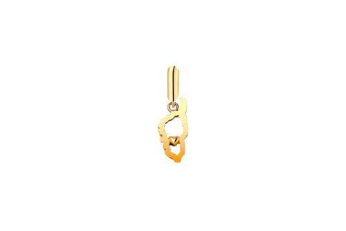 Charm Córcega de oro de 18k de 3 micras para pulseras