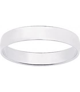 Alliance Mariage Or 9 carats 4 mm Adria bague de fiançailles 52