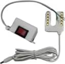 10 Led U-shaped Led Sewing Machine Light With Magnetic Attachable Base For Sewing Machine 110-250v Eu/us Plug (10 cm, WHITE) (Pack of 1)