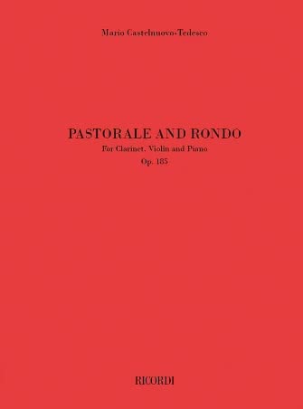 Pastorale e Rondo Op. 185: Partitura e parti per clarinetto, violino, violoncello e pianoforte