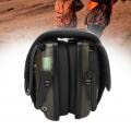 Electronic Shooting Ear Defenders, Noise Reduction Safety Earmuffs, Adjustable Head Protection, Professional - Image 2