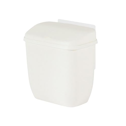 Poubelle murale WC en PP durable au design épuré pour salle de bains