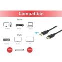 Cable de vídeo DisplayPort macho a macho de 5 metros Equip 119255 negro 4