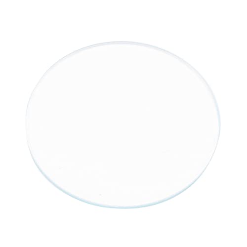 Vidrio de Reloj, Reemplazo de Cristal de Reloj 5 Piezas Lente de Reloj Lente de Cristal de Reloj Plano Lente de Reloj, para Reparación de Relojes de Tienda de Relojes (37MM)