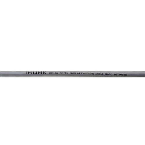 Image of CAT6 Ethernet LAN Cable | 10Gbps 250MHz | 100% Pure Copper | Gold Plated RJ45 | Made in India | High Speed UTP Network Patch Cord (15M)