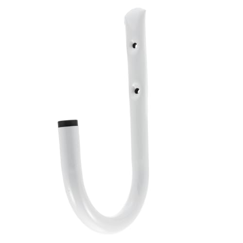 PENIKOKO 重厚アイアン製壁掛けフック ガレージ収納用ツールホルダー 自転車やホース等の整理に 頑丈で耐久性が高く壁取り付け簡単