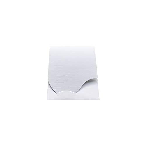 1x100 Daiber Passbildmappen Wave Weiã? Leinenkarton 16019