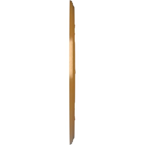 Image of Ekena Millwork CMP19BADVG Baltimore Thermoformed PVC Ceiling Medallion (Fits Canopies up to 7 3 /4 inch), 19 inchOD x 3 1 /2 inchID x 1 inchP, Universal Aged Metallic Vintage Gold