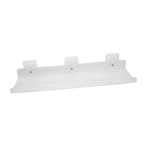 Beaupretty Badezimmerregale Zur Wandmontage Aufbewahrungsregal Aus Acryl Für Die Dusche Halterung Ohne Bohren Platzsparende Eckregale