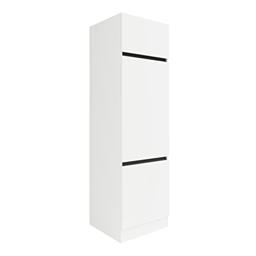 idealShopping GmbH Küchen Hochschrank Luca H606-0+ in weiß matt 60 cm breit Cover