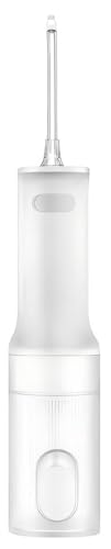 Xiaomi Water Flosser 2 – 90 días de duración de la batería, 3 modos de limpieza, depósito de agua de 200 ml, IPX7, limpieza profunda, carga USB, incluye boquilla estándar y orto
