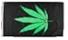 Produktbild Flagge Cannabis schwarz - 90 x 150 cm