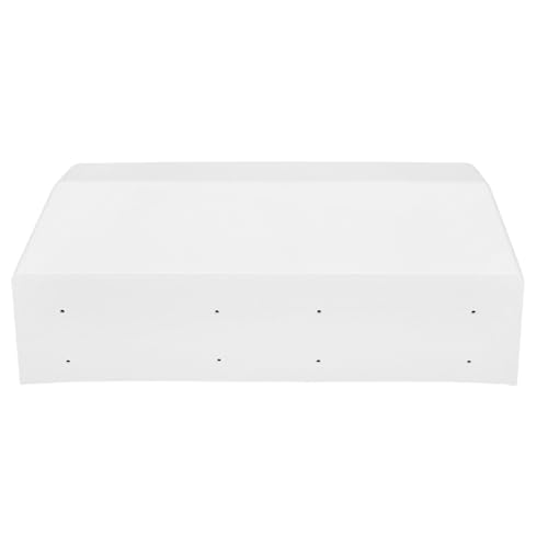 Cache-pluie blanc pour borne de recharge de véhicule électrique extérieur