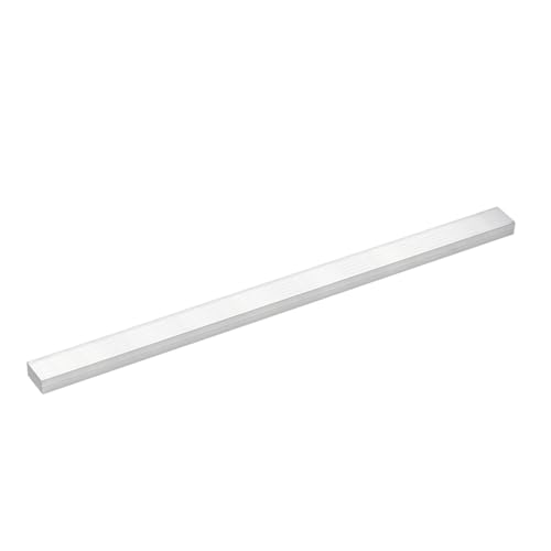 Image of uxcell Square Aluminum Flat Bar, 5 /16 inch Thick 0.6 inch Width 10 inch Length Square Aluminum Bar 6061 Aluminum Flat Plate, 8 x 15 x 254mm T6511 Solid New Mill Stock for Industrial Building