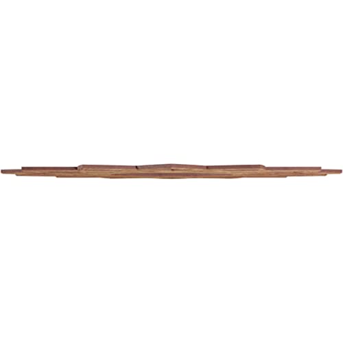 Image of Ekena Millwork 20 inchOD x 7 3 /4 inchID x 3 /8 inchT Eleanor Wood Fretwork Pierced Ceiling Medallion, Walnut