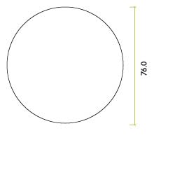 ZSS08SS Baby Change Toilet Sign Sex Symbol 76mm Dia Satin Stainless Steel from The Door Handle Store