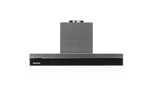 Corberó MARA9075X Filtergruppe, 90 cm, Durchflussmenge 750 m³/h, Farbe Edelstahl, 230 W, 3 Geschwindigkeiten, Aluminiumfilter 3 Schichten, Kohlefilter, Energieeffizienz B
