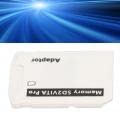 Storage Card Adapter for PS Vita 1000 2000, V5.0 SD2Vita PS Vita Micro SD Memory Card Adapter for HENkaku for Enso Firmware or Version 3.6 and Above, White - Thumbnail 2