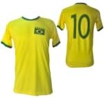 Camisa Brasil Amarela Torcedor Adulto Patriota
