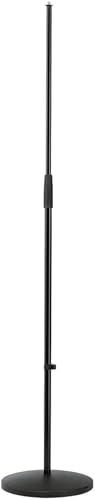 K&M 26010-500-55 König & Meyer 26010.500.55 - Microphone Stand - Round Base Adjustable Height cover