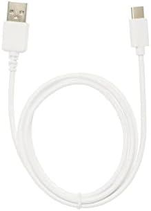 iTechCover USB Cable Charging Cord/Charger Power Lead Compatible with Samsung Galaxy Tab A 10.1 (2019) / 10.5 SM-T515, SM-T510 Tablet / (1m / 3.3ft), White