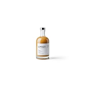 GIMBER Organic Ginger Concentrate 700 ml | Alcohol-Free Organic Drink Made from Ginger, Lemon and Herbs | Premium Ginger…