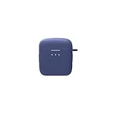 FTRONGRT Funda de Silicona para Auriculares Bluetooth para Boat Airdopes 131, Durable y a Prueba de Golpes, Fundas para Boat Airdopes 131 Auricular Bluetooth. -Azul Marino