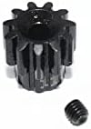 Traxxas TRX-4 Trail Defender Crawler/TRX-6 Merc-Benz G63 Steel 11T Pinion Gear - 1Pc Set Black