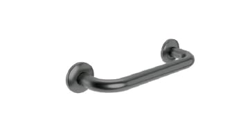 Mice - Asa de Ducha de Acero Inoxidable - Doble Fijación Pegado/Atornillado - Antideslizante de baño - Asa de seguiridad - Agarrador de ducha - Agarraderas Baño Para Mayores (Black Gun Metal)