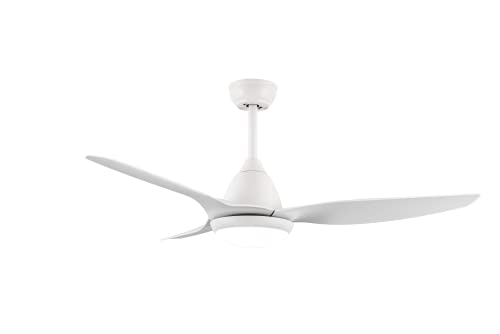 GLITI Ceiling Fan, Ceiling Fan with Lights, Dimmable Ceiling Fans with Remote Control for Bedroom,Living Room,Slanted Ceiling, Reversible for Winter and Summer Mode, Timer (big)