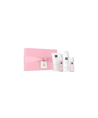 Rituals Sakura Set de Regalo Pequeño, Flor de Cerezo y Cuidado Corporal | Conjunto de lujo premium | Aroma de flor de cerezo y leche de arroz | Esencias de consentimiento en tamaño viaje