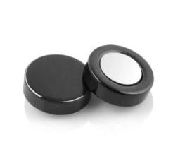 PE - 12 Pairs Unisex Non Piercing Ear Stud Clip On Round Magnetic Earrings - Magmetic Jewelry studs-image-40