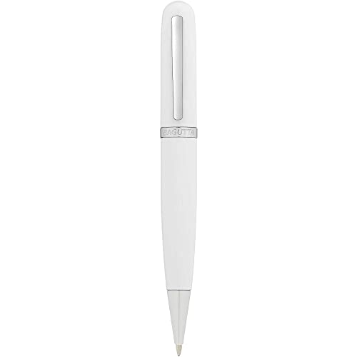 Bolígrafo Bagutta blanco con USB para firmas y transferencias de archivos en la oficina