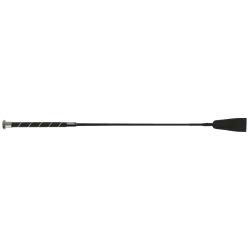 WHIP & GO Cravache Insert Strass - Couleurs - Noir