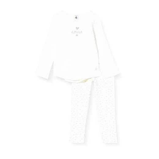 Petit Bateau Pyjama Fille Vert 12 ans