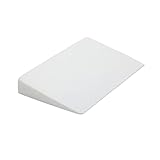 Cambrass - Almohada Cojín Cuña Inclinada 15º - Cojín Antireflujo - Almohada para embarazo - Cojín con funda lavable Tencel Fabricado En España (55x37)