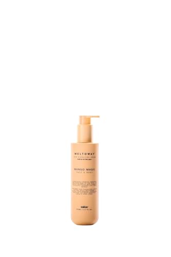 Wakse Mango Magic Hair Dissolving Cream - Painless Hair Removal Cream for Face & Body 6.7 oz Mango Scented