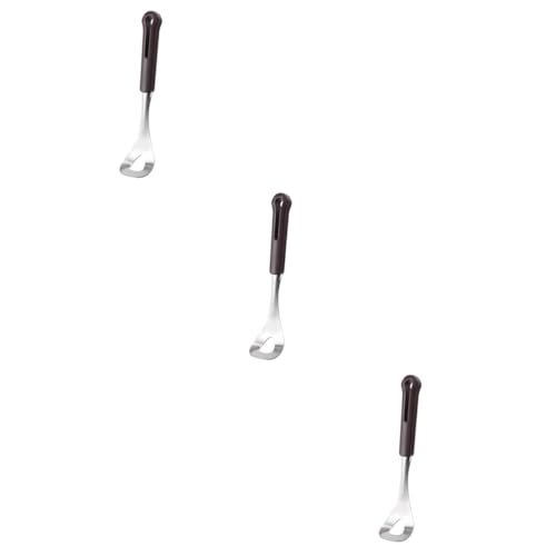 Amosfun 3 Pz cucchiaio di polpette meatball maker macchina per polpette antiaderente polpetta per cake pops cucchiaio a manico lungo per polpette produttore di polpette di carne Coffee