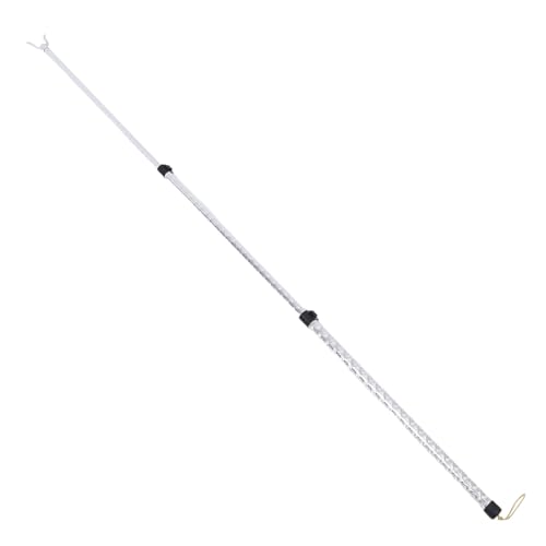 NESTINGHO Poste Telescópico de Aleación de Aluminio para Ropa Gancho, Capacidad Fuerte y Longitud Ajustable para Organización Hogar